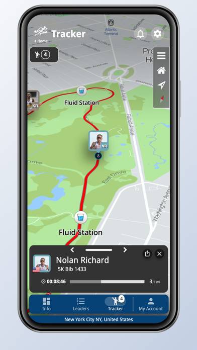 NYCRUNS Events App screenshot