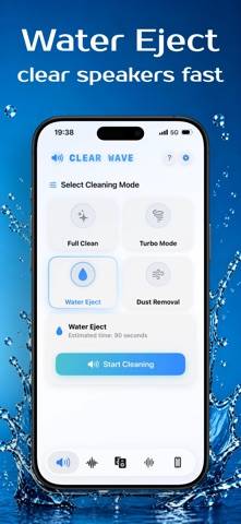 Clear Wave:Water Eject & Clean App skärmdump