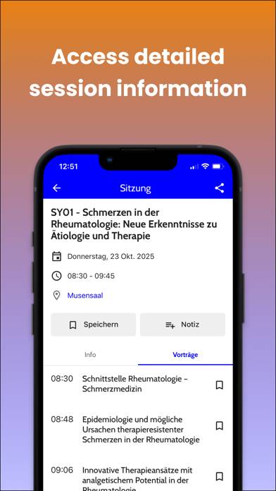 Schmerzkongress 2025 by m:con App-Screenshot