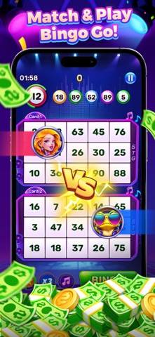 Bingo Rock game screenshot