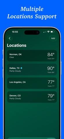 Aeravis Weather App screenshot