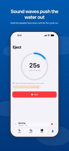 Water Eject: Clear Speaker captura de pantalla