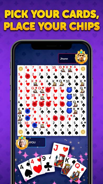 Card Connect: Crea Sequenze! schermata del gioco