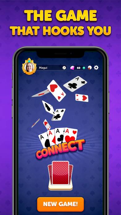 Card Connect: Crea Sequenze! schermata del gioco