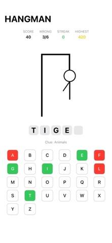 Hangman - Challenge screenshot