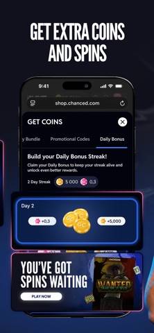 Chanced Casino game screenshot
