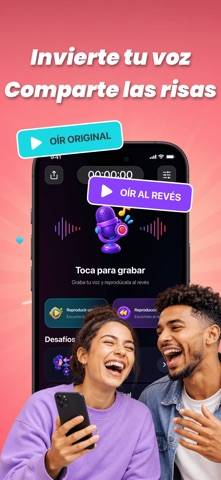 Reverse Audio – Voice Reverser captura de pantalla #1