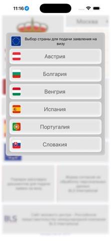 Schengen_Visa Скриншот приложения