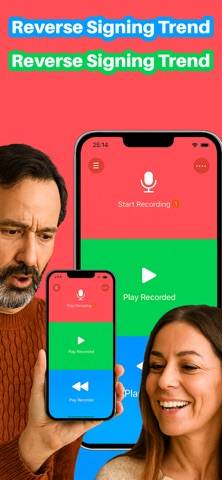 Reverse Audio Singing Trend Скриншот