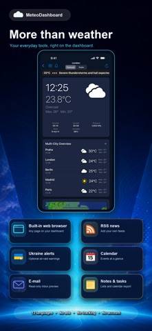 Meteo Dashboard  Weather App screenshot