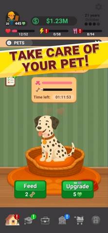 Idle Life game screenshot