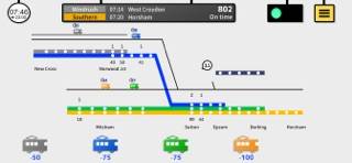 London Train! schermata del gioco