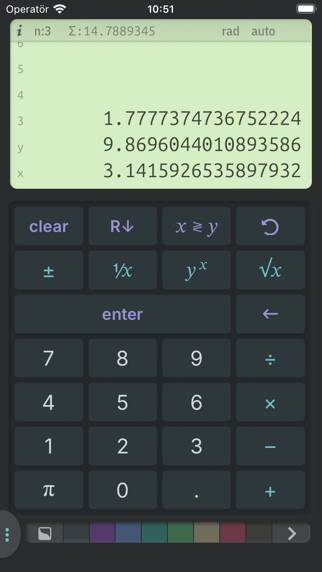 Stackis RPN App skärmdump