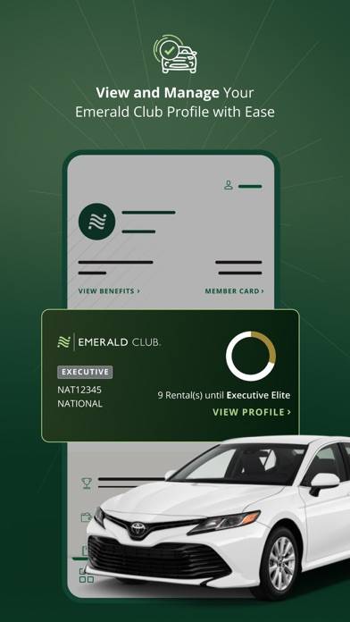 National Car Rental App screenshot