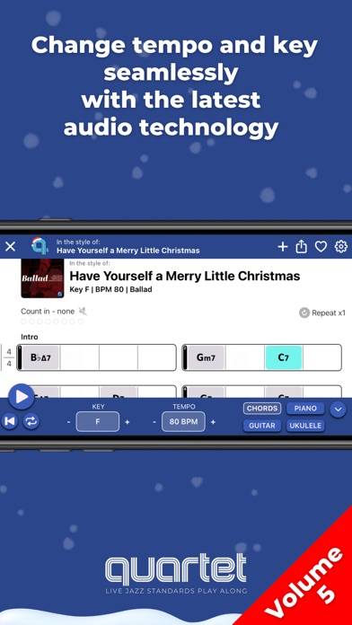 Quartet 5 (Christmas) Capture d'écran de l'application