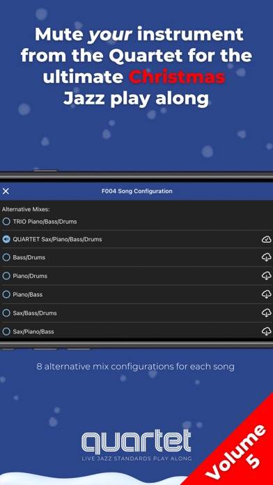 Quartet 5 (Christmas) Capture d'écran de l'application