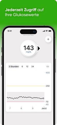 Dexcom Flex Bildschirmfoto