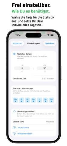 Flugs – Zeiterfassung App-Screenshot