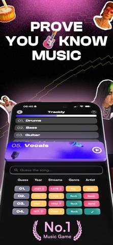 Trackly: Guess the Song immagine dello schermo