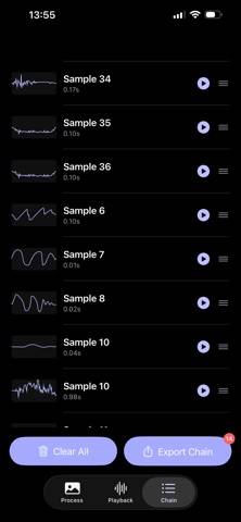 Waveform Camera App skärmdump