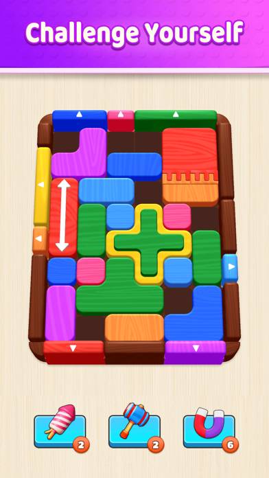 Slide Block Rush Spiel-Screenshot