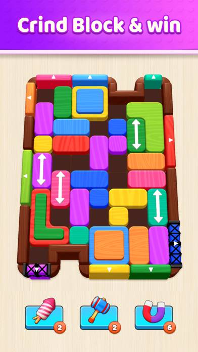 Slide Block Rush Spiel-Screenshot