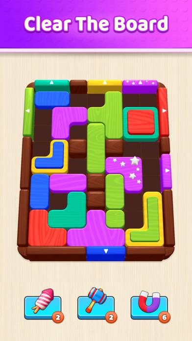 Slide Block Rush Spiel-Screenshot