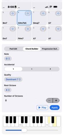 MPC Progression Builder immagine dello schermo