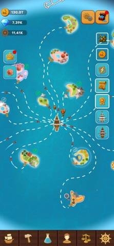 Idle Islands: Age of Sails skärmdump