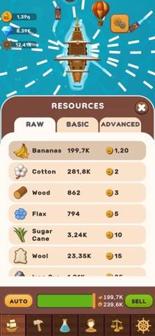 Idle Islands: Age of Sails skärmdump