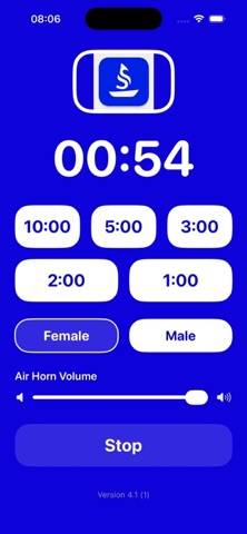 Simple Sailing Countdown Timer App screenshot