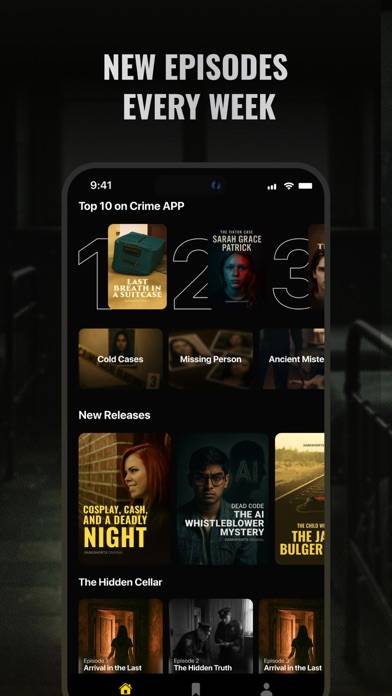 Crime&Mistery Short: Darkshort App screenshot