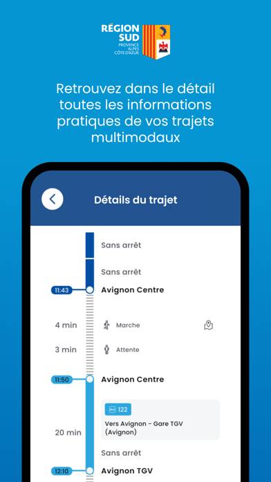 Allez ZOU ! Capture d'écran de l'application