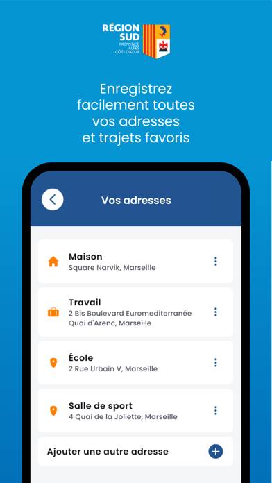 Allez ZOU ! Capture d'écran de l'application