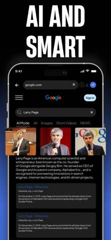 Navigateur privé Capture d'écran de l'application