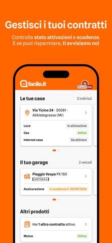 Facile.it Schermata dell'app