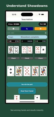 Texas Hold'em Trainer immagine dello schermo
