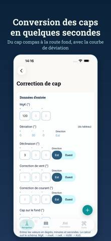 NauticCalc: Calcul Nautique capture d'écran