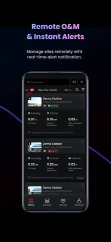 SolarPortal plus Schermata dell'app