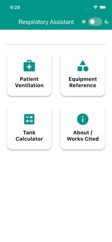 Respiratory Assistant App-Screenshot