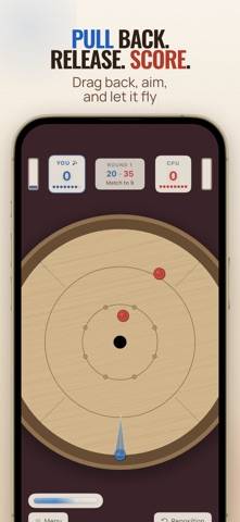 Crokinole 2D capture d'écran du jeu