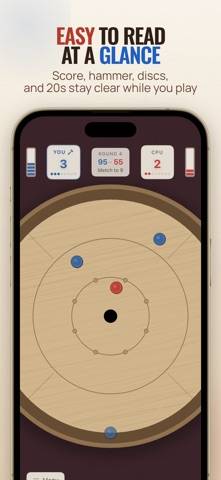 Crokinole 2D capture d'écran du jeu