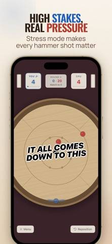 Crokinole 2D capture d'écran du jeu
