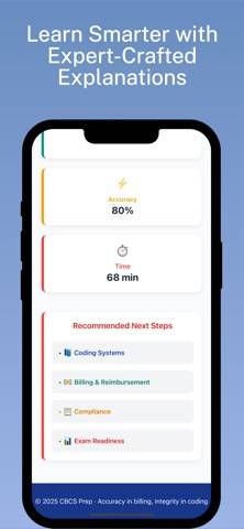 CBCS Prep: Billing and Coding App screenshot