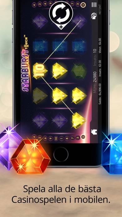 Betsson Casinospel och sport App skärmdump #4