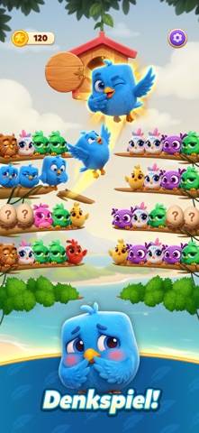 Chirpy Sort: Bird Color Puzzle captura de pantalla #3