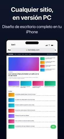 PC View Mode for Safari