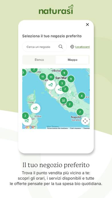 NaturaSì, la tua spesa bio Schermata dell'app
