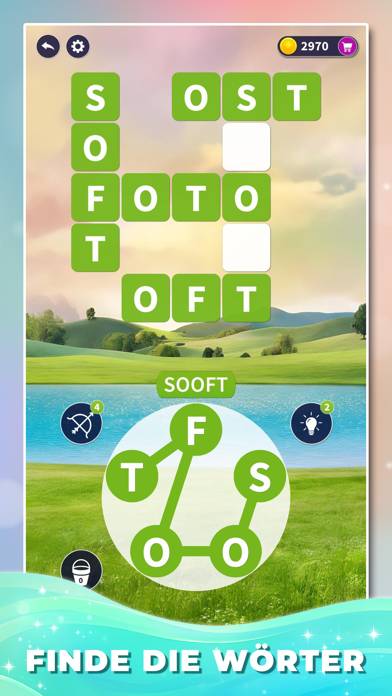 Word Yoga - Wortspiel Bildschirmfoto