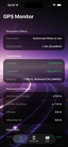 GPS Monitor - Signal & Info